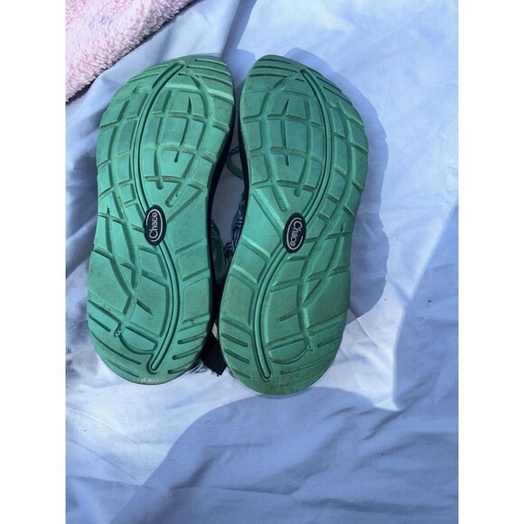 Chaco ZX2 Strappy Green Adjustable Open Toe Sport Sandals Shoes Women's 9‎ - Picture 5 of 6